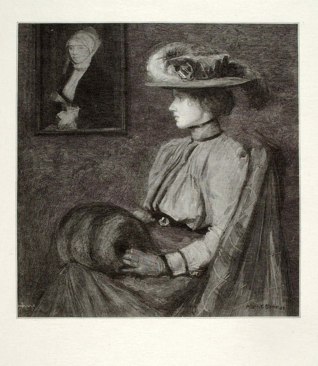 Signora Marie Sterner da Henry Wolf