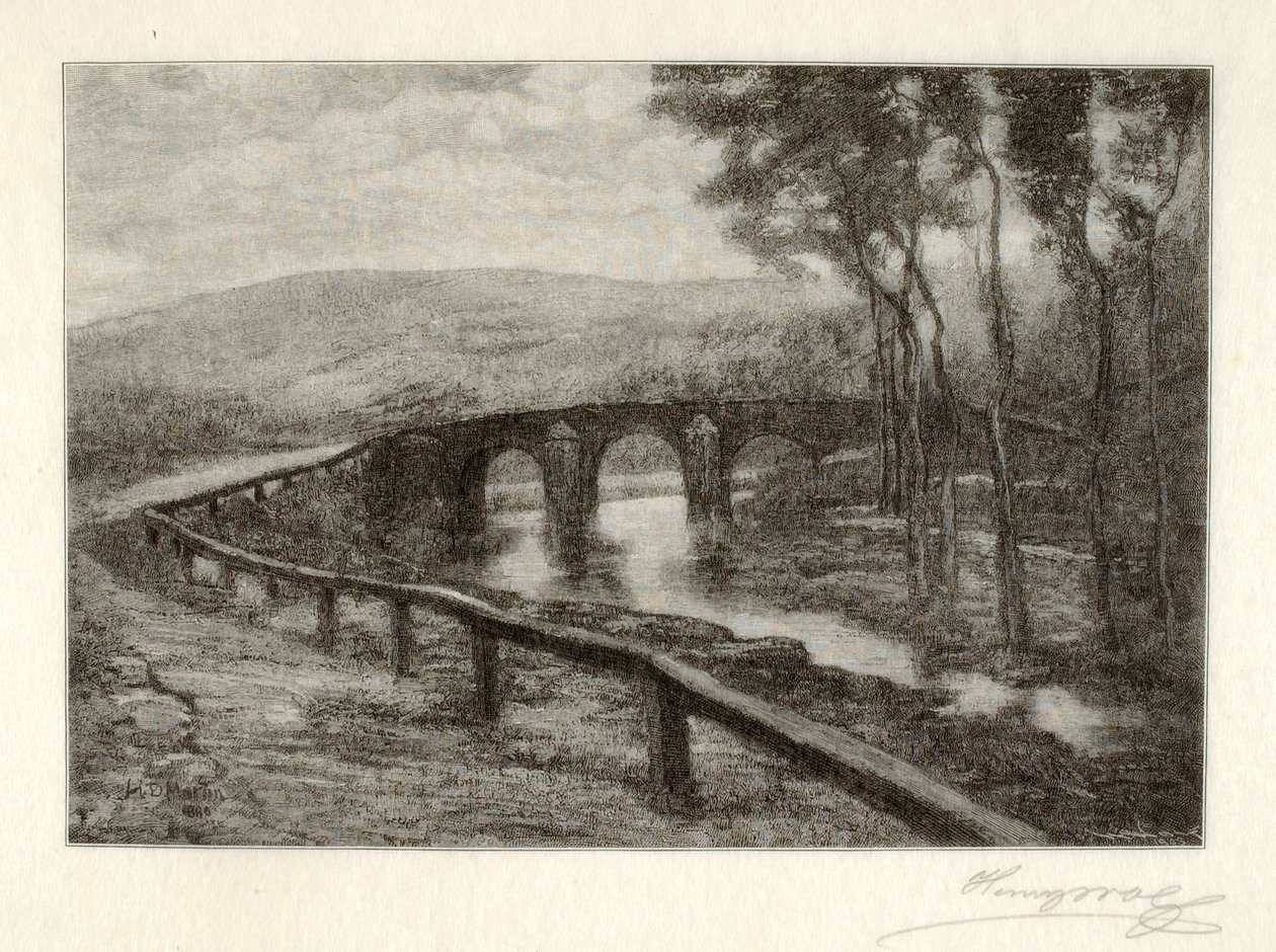 Vecchio ponte di Normandia da Henry Wolf