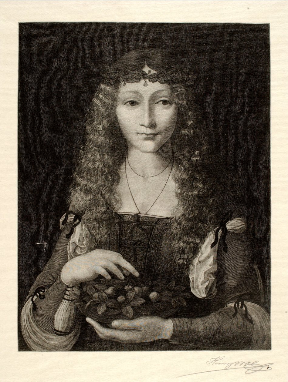 Ritratto di ragazza da Henry Wolf