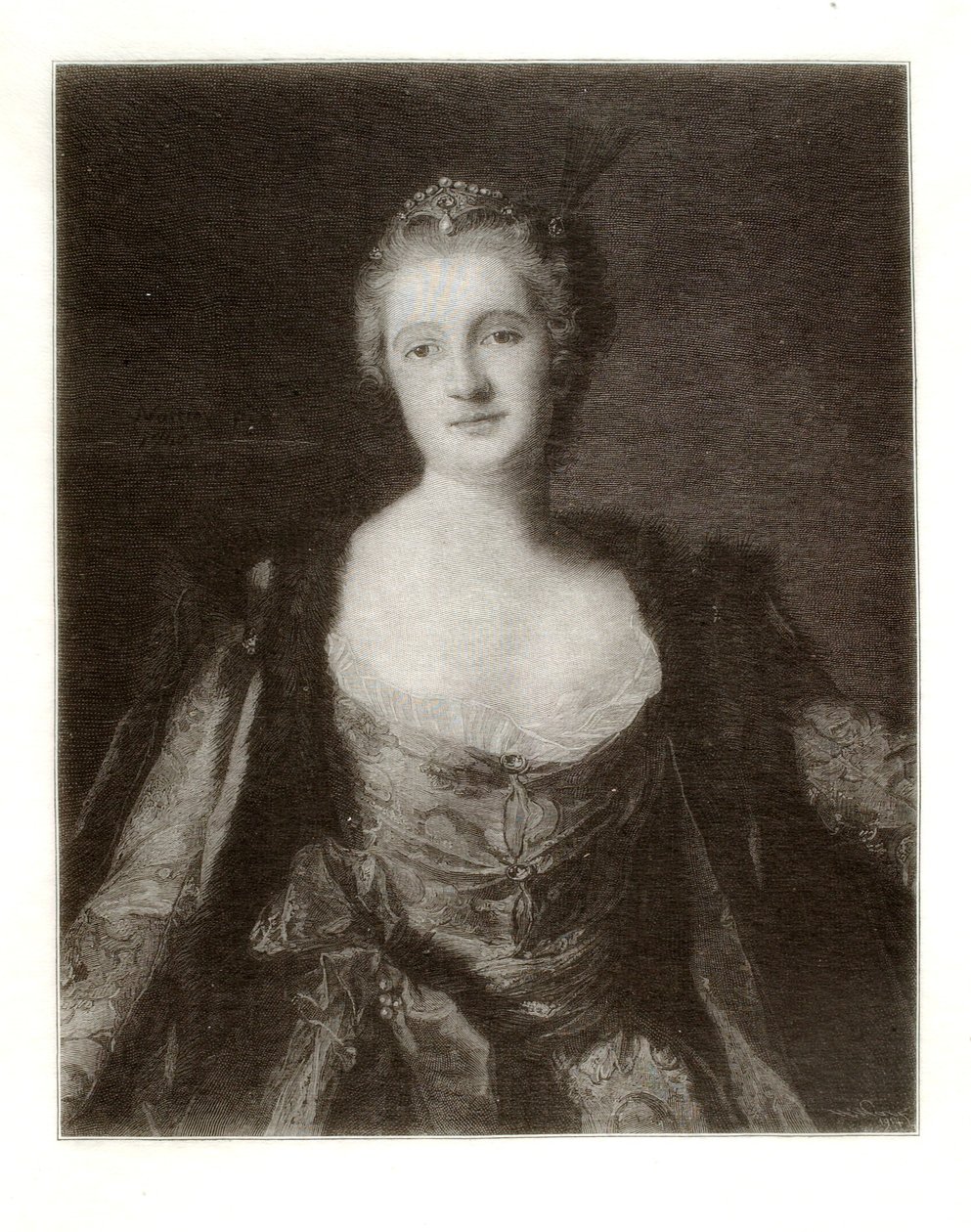 Ritratto di signora da Henry Wolf