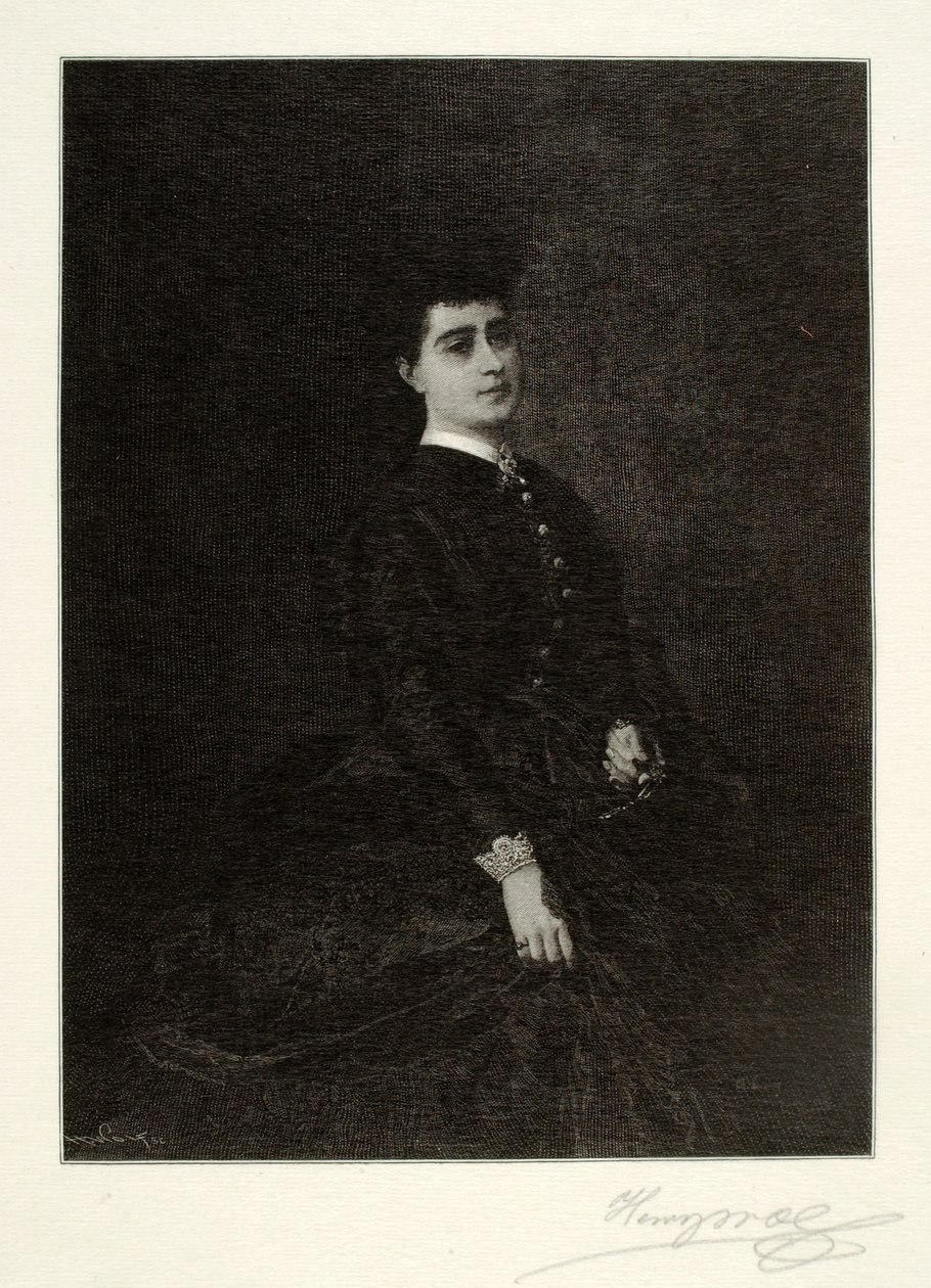 Ritratto di signora spagnola da Henry Wolf