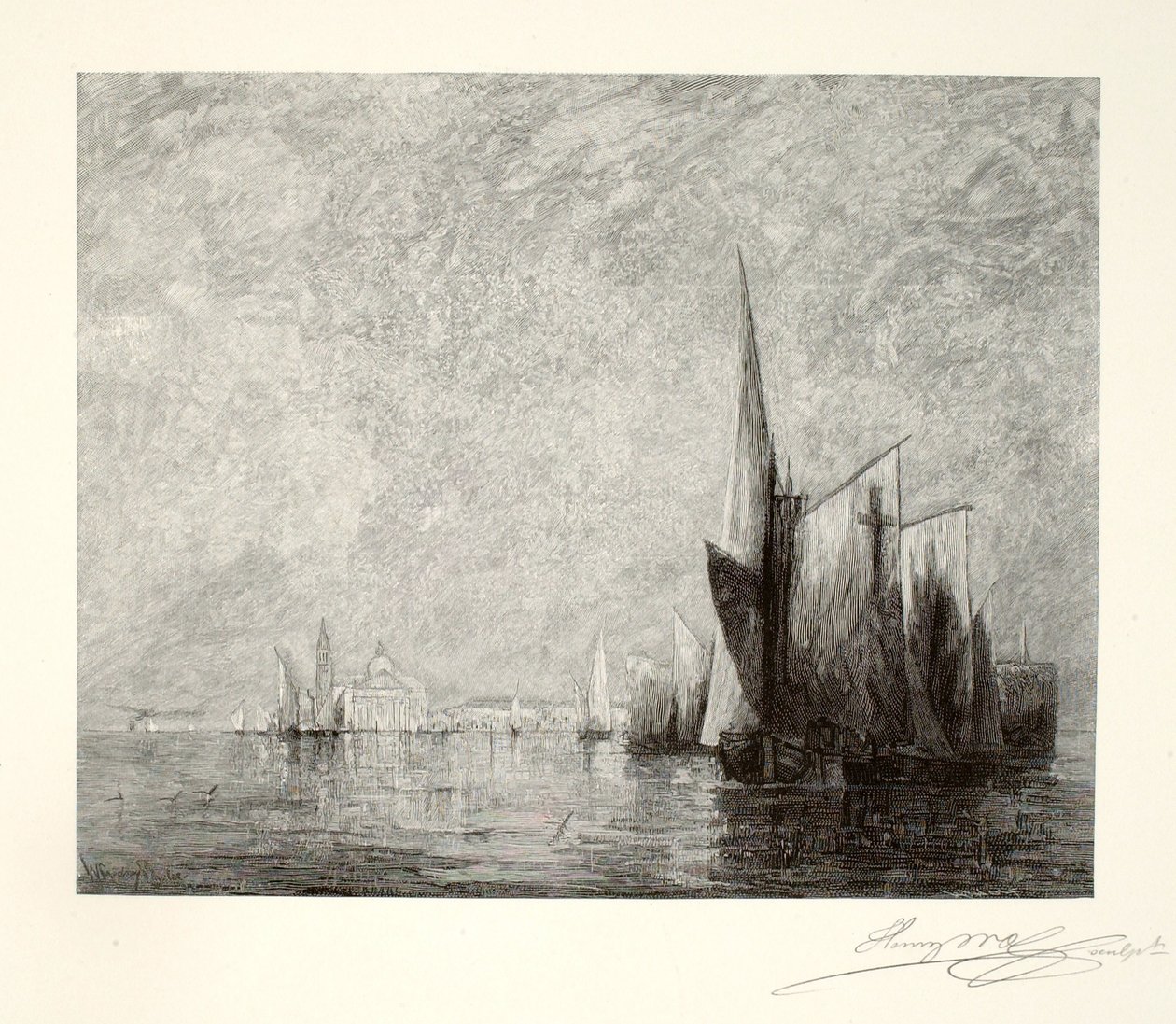 San Giorgio, Venice da Henry Wolf