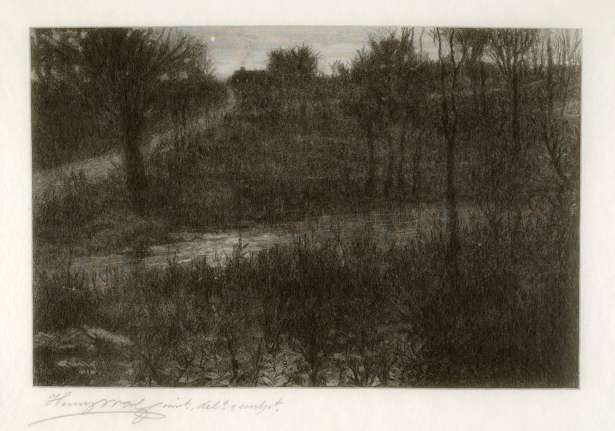 La stella della sera (motivo trovato nelle Catskills) da Henry Wolf
