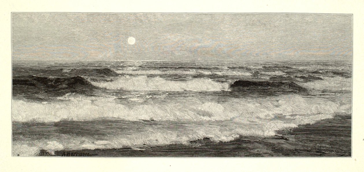 Il sorgere della luna da Henry Wolf