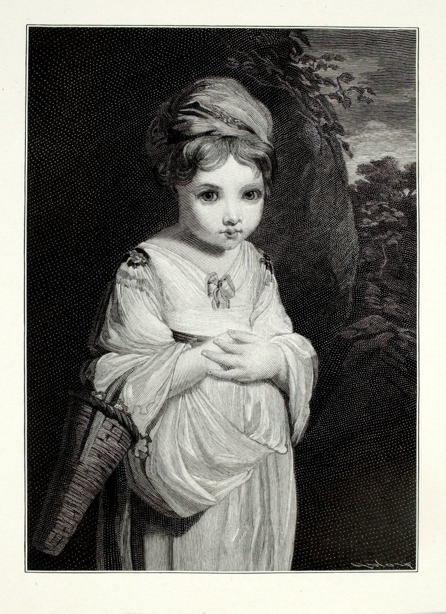 La ragazza delle fragole da Henry Wolf