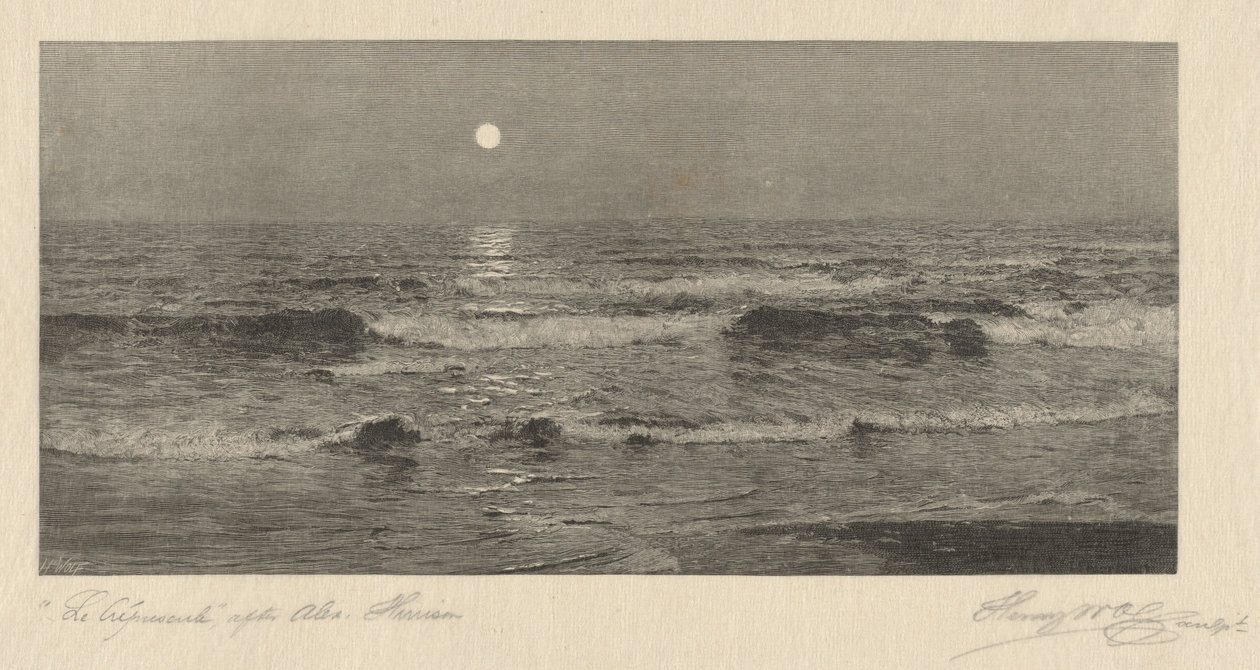 Il Crepuscolo da Henry Wolf, after Alexander Harrison