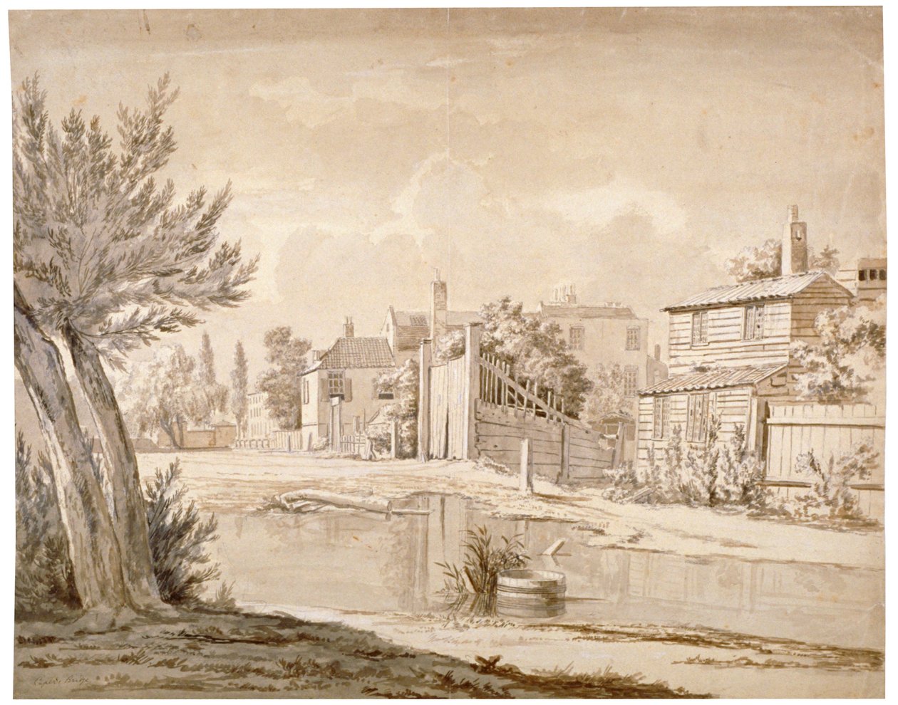 Ponte di Cuper, Lambeth, Londra, 1807 da Henry de Cort