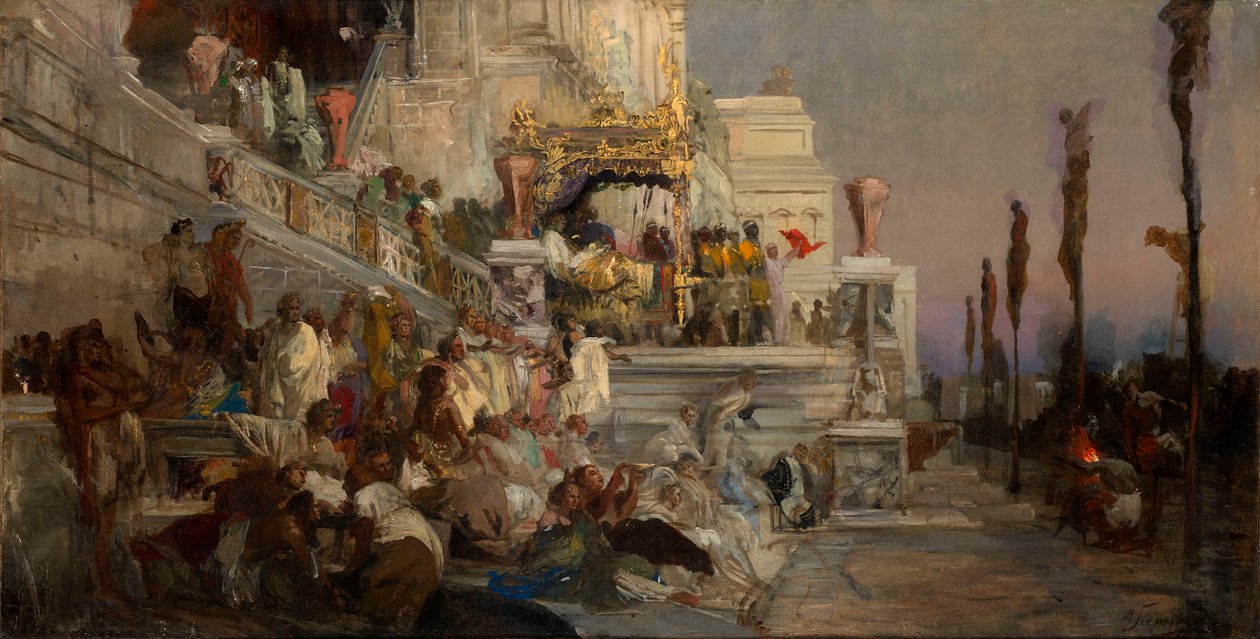 Studio per le torce di Nerone da Henryk Siemiradzki