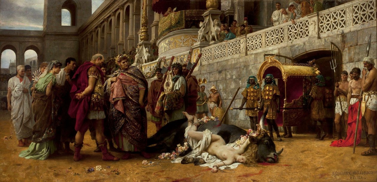 Dirce cristiana da Henryk Siemiradzki