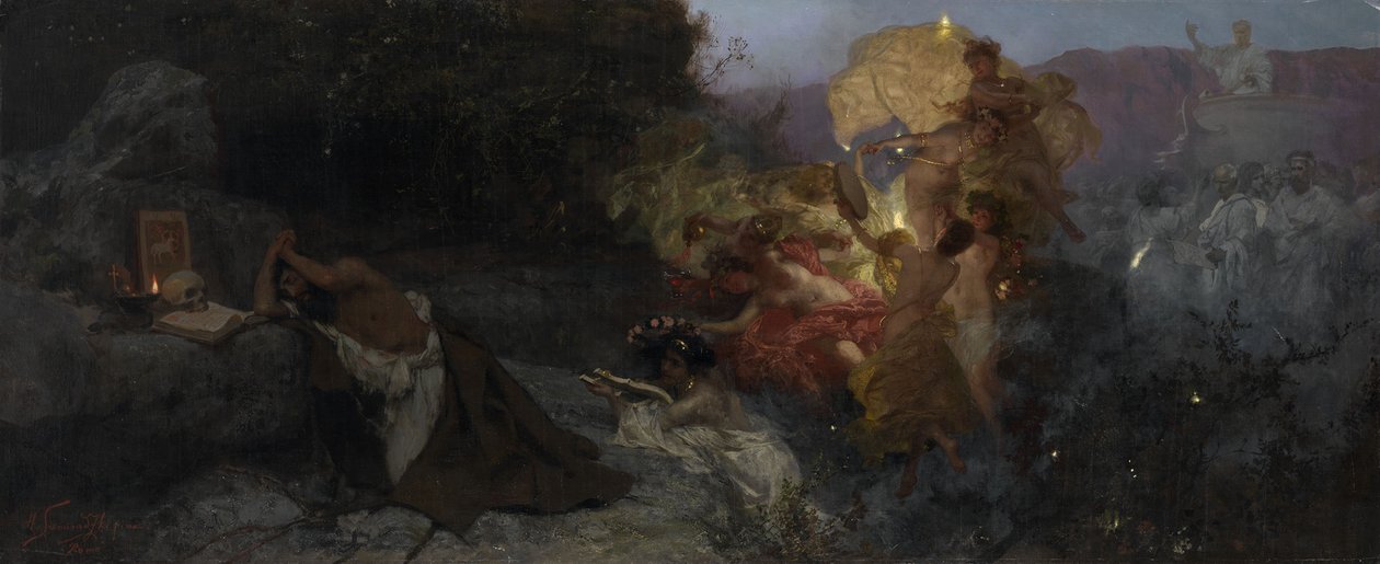 La tentazione di San Girolamo da Henryk Siemiradzki