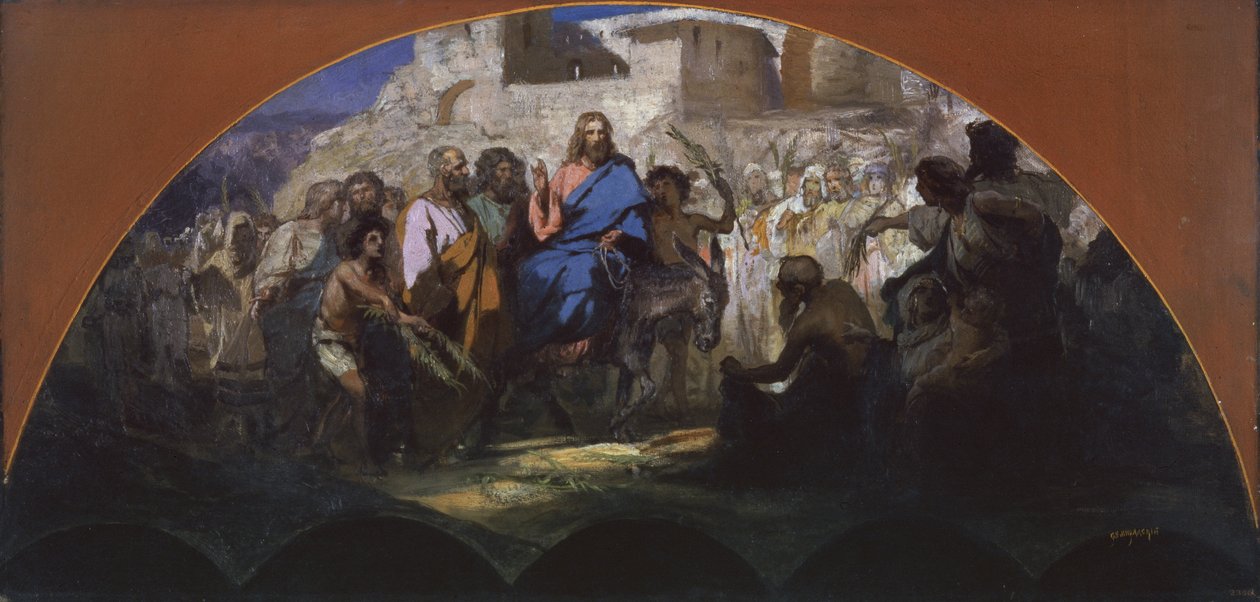 Ingresso di Cristo a Gerusalemme, 1876 da Henryk Siemiradzki