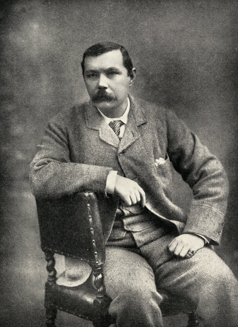 Sir Arthur Conan Doyle (1859-1930) da Herbert Rose Barraud