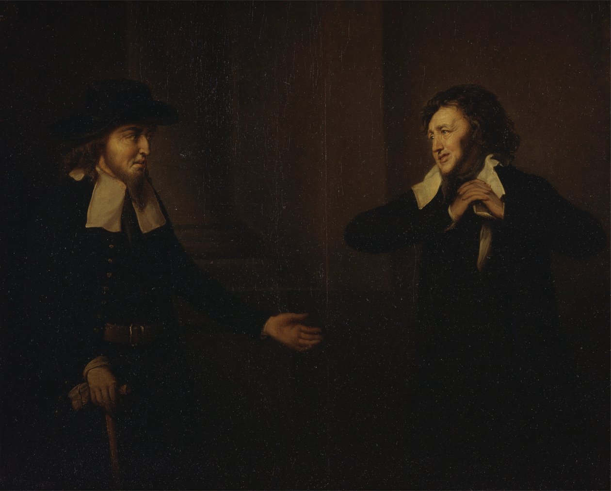 Shylock e Tubal da Il mercante di Venezia da Herbert Stoppelaer