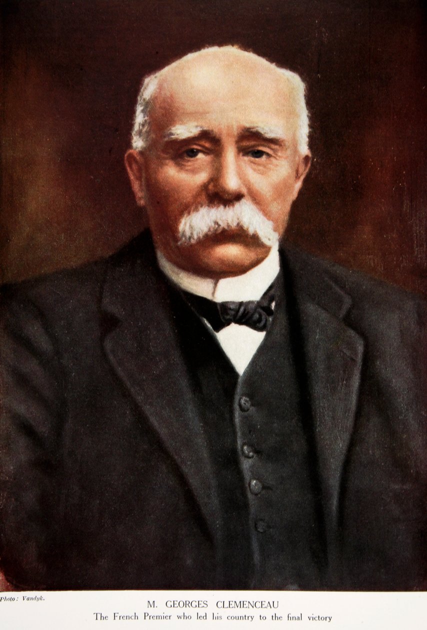 M. Georges Clemenceau, 1914-19 da Herbert Vandyk