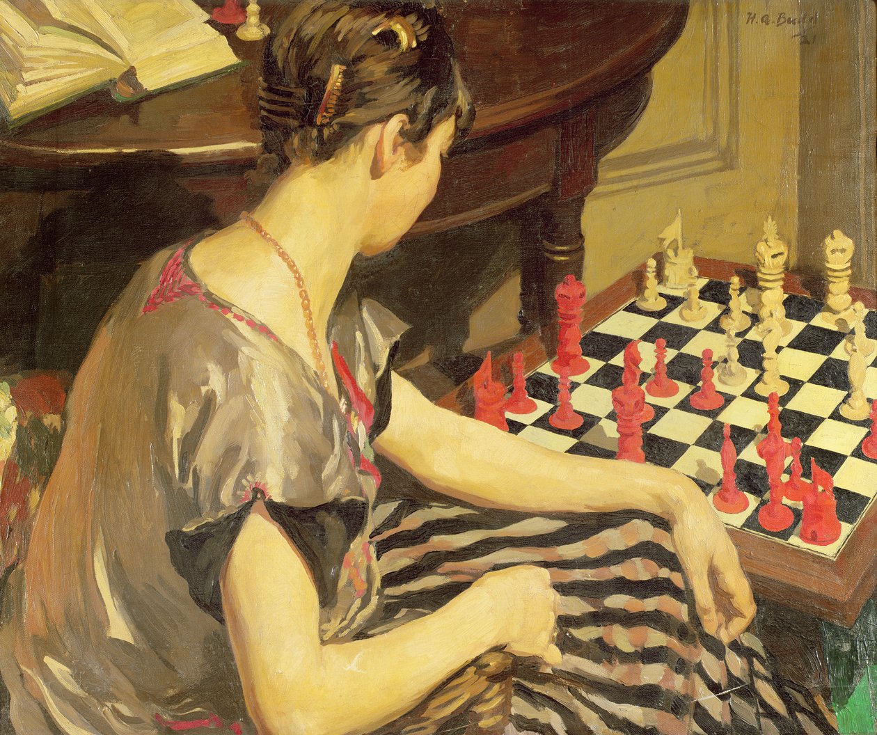 La scacchiera da Herbert Ashwin Budd
