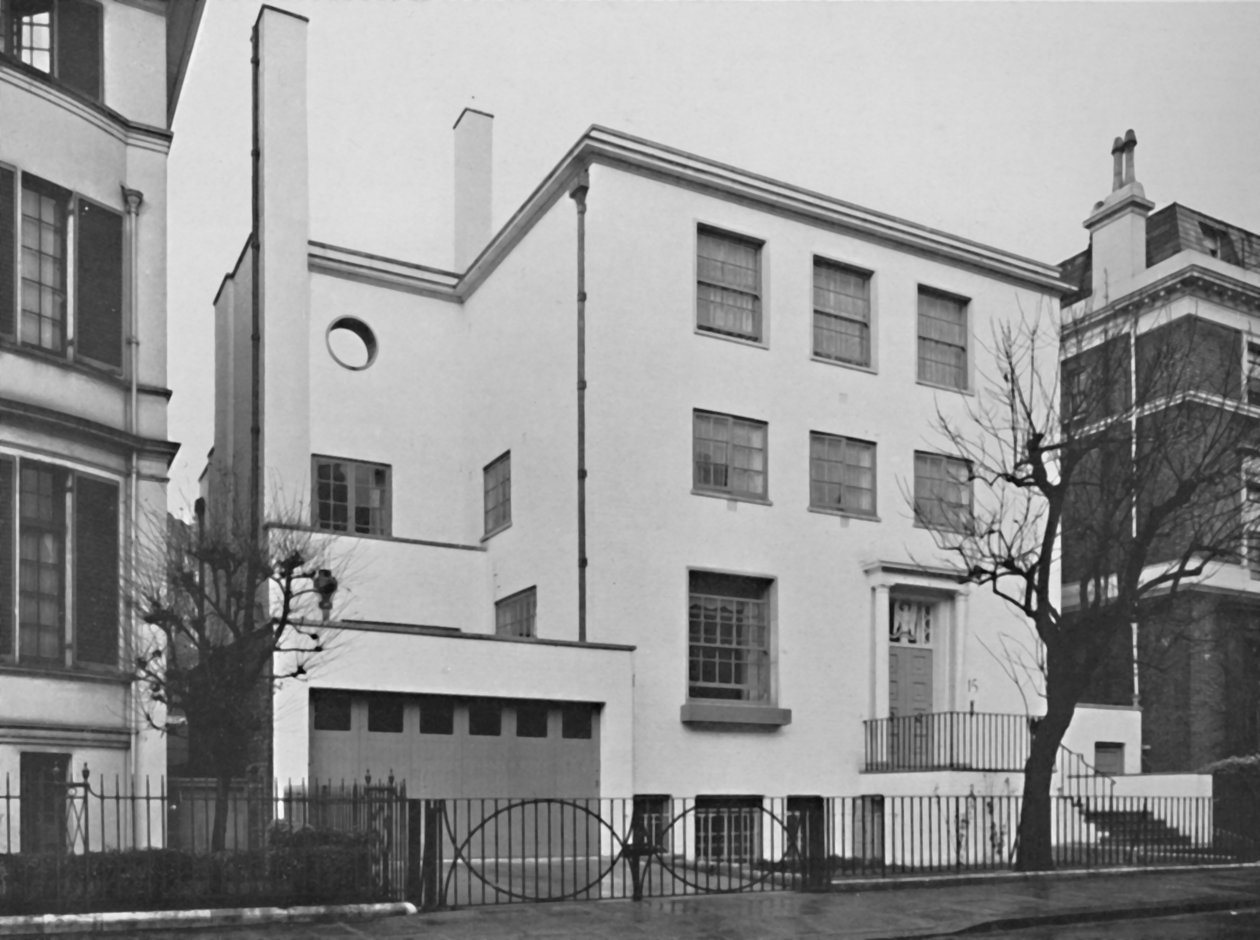 Esterno - Casa per Denys Lowson, Upper Phillimore Gardens, Londra da Herbert Felton