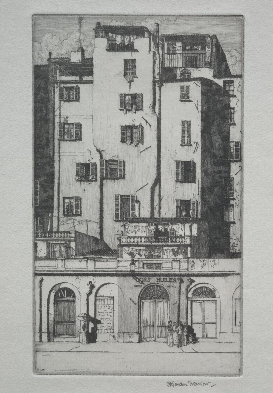 Case Alte, Mentone da Herbert Gordon Warlow