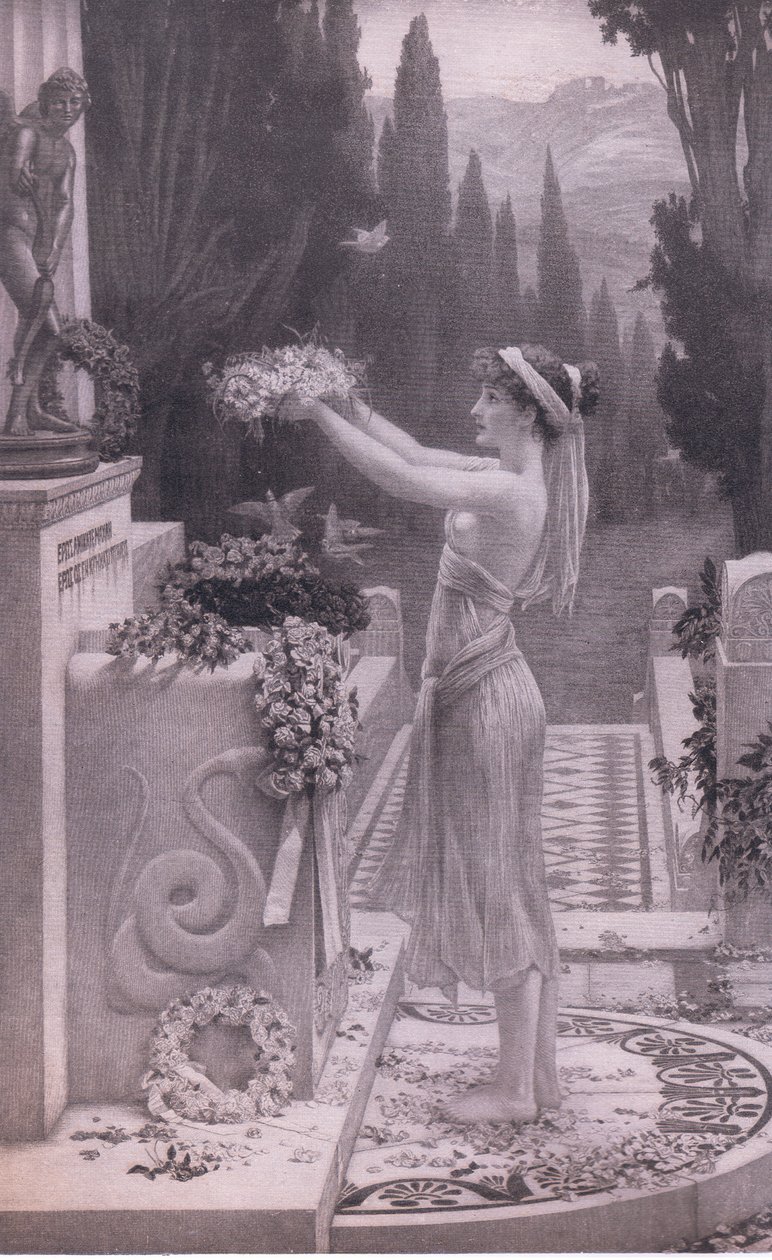 La sua prima offerta, da Bibbys Annual, 1916-1917 da Herbert Gustave Schmalz