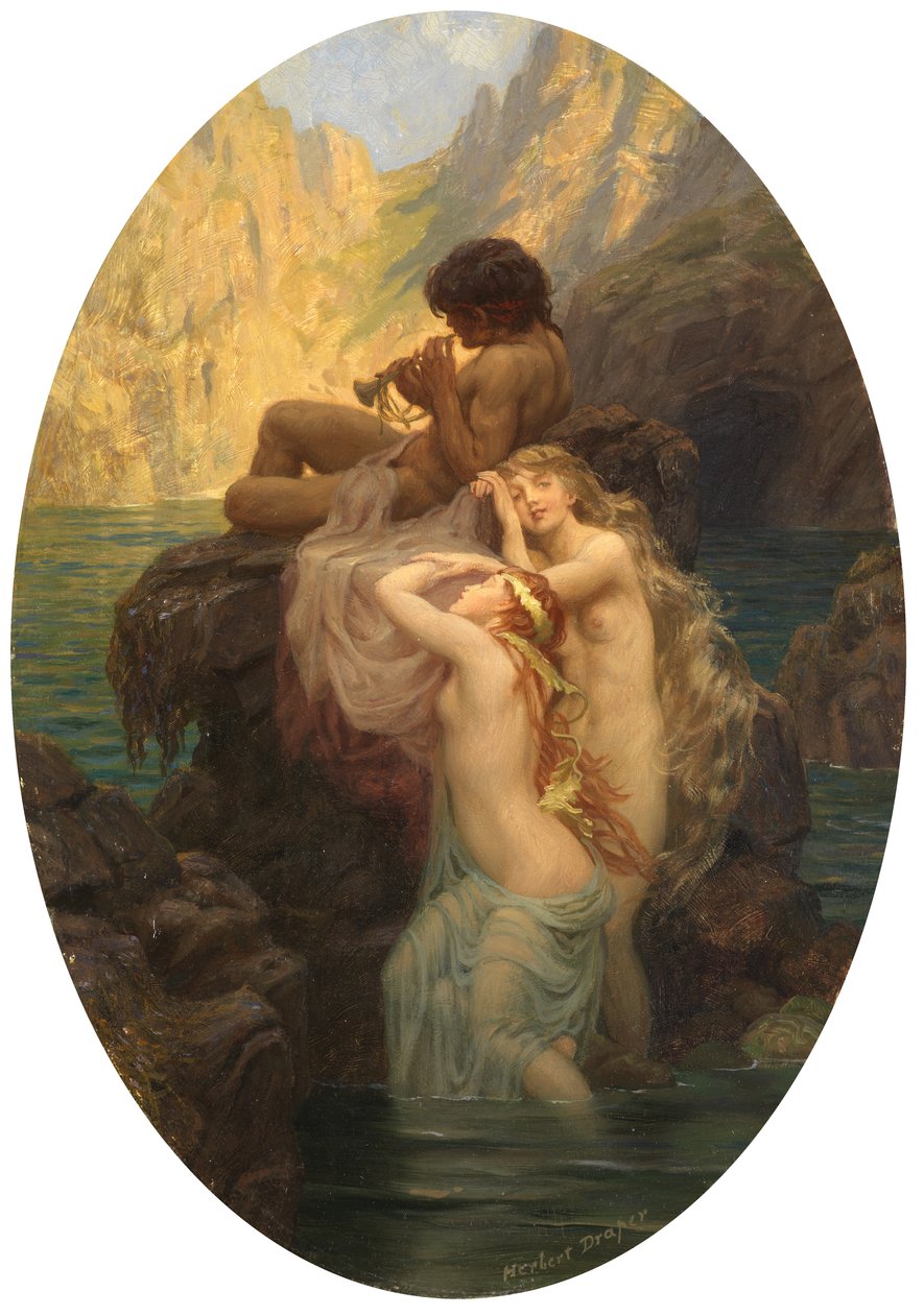 Melodie del mare da Herbert James Draper
