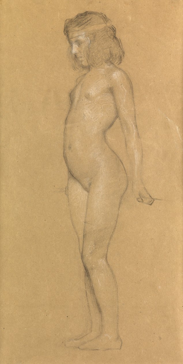 Studio per "Le nuvole striscianti di gloria" da Herbert James Draper