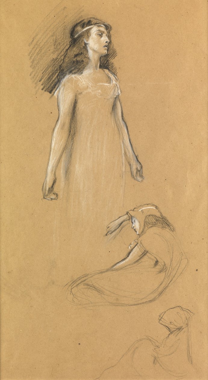 Studio per "Tristano e Isotta" da Herbert James Draper