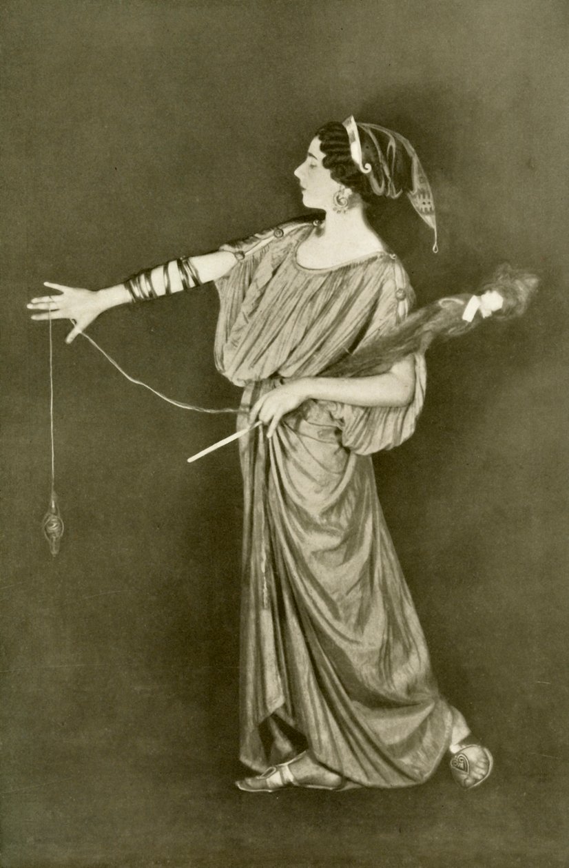 Una donna del popolo, V secolo a.C., 1924 da Herbert Norris