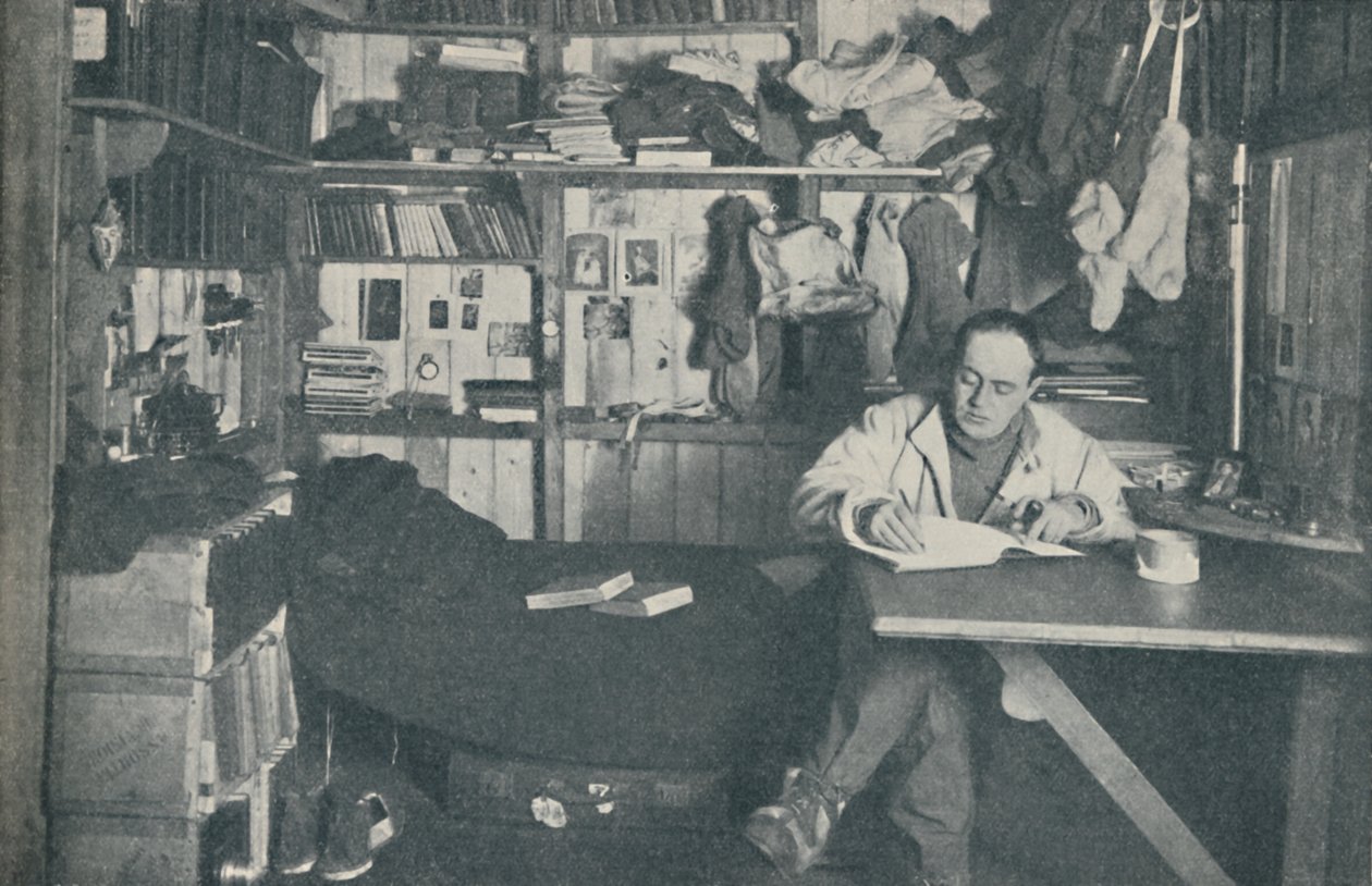 Il capitano R. F. Scott, R.N., scrive nel suo diario da Herbert Ponting
