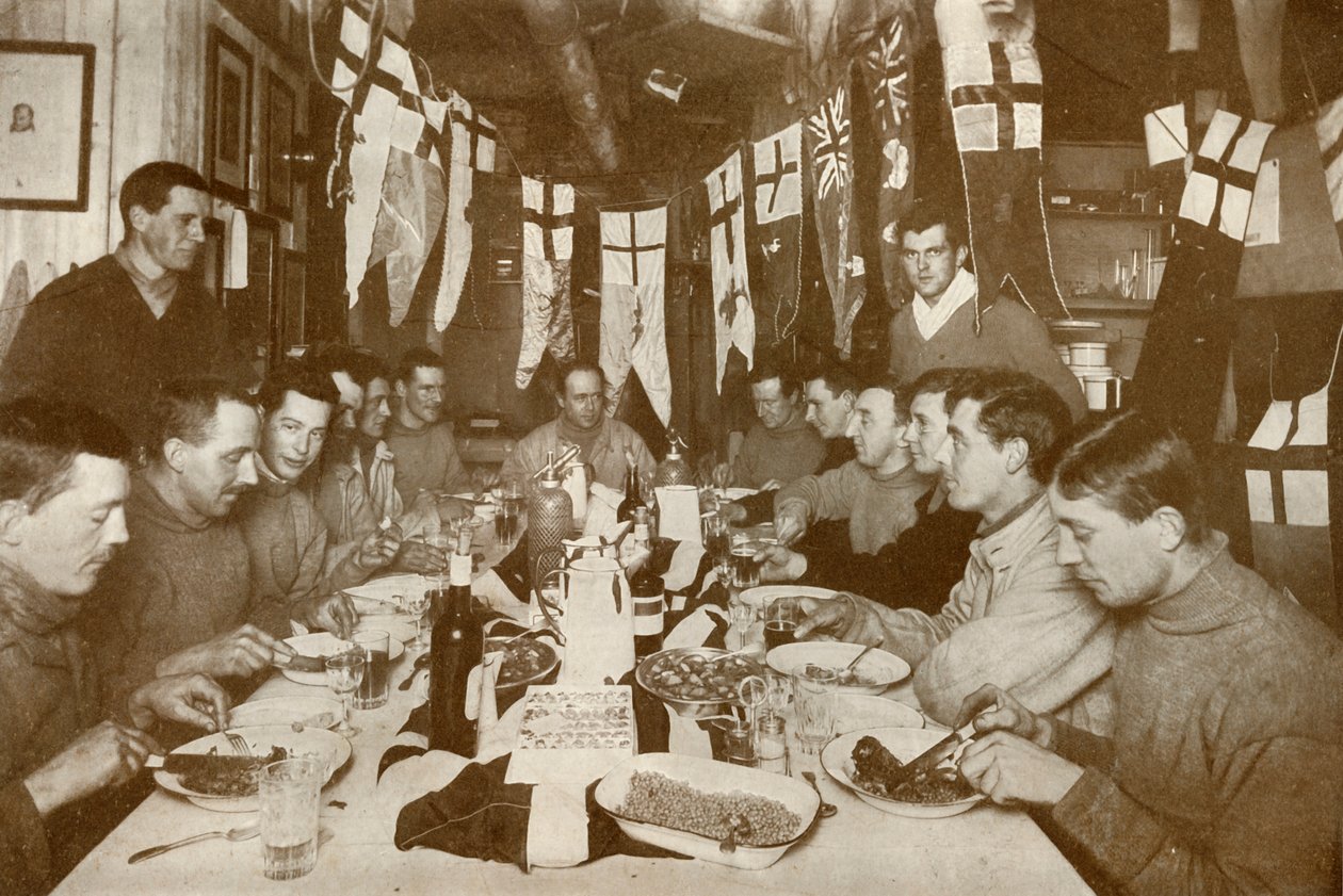 Ultima Cena di Compleanno del Capitano Scott, 6 giu 1911, 1913 da Herbert Ponting