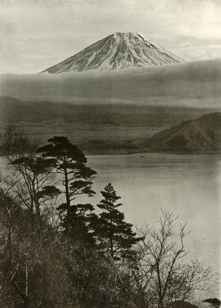 Fuji da Nakano-Kura-Toge, 1910 da Herbert Ponting