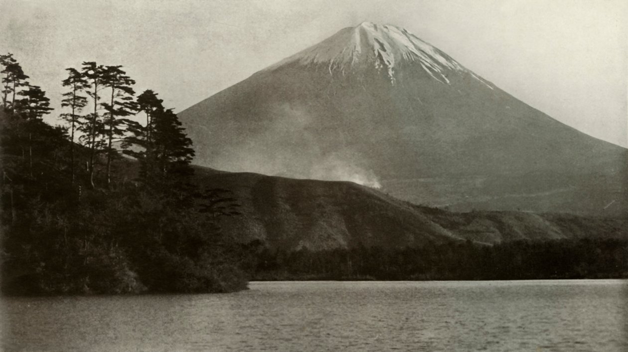 Fuji da Nishi-No-Umi, 1910 da Herbert Ponting