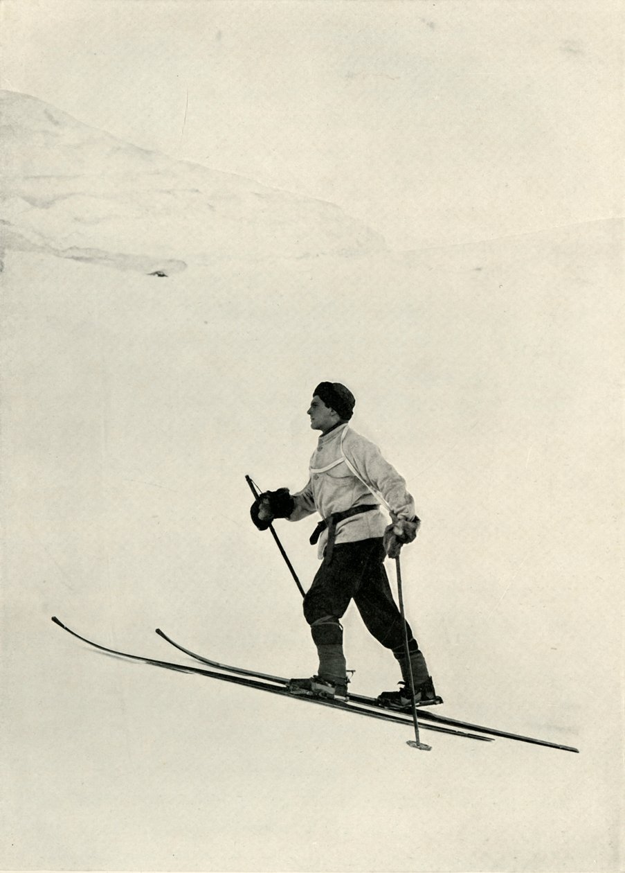 Tenente Tryggve Gran, c1910-1913, 1913 da Herbert Ponting