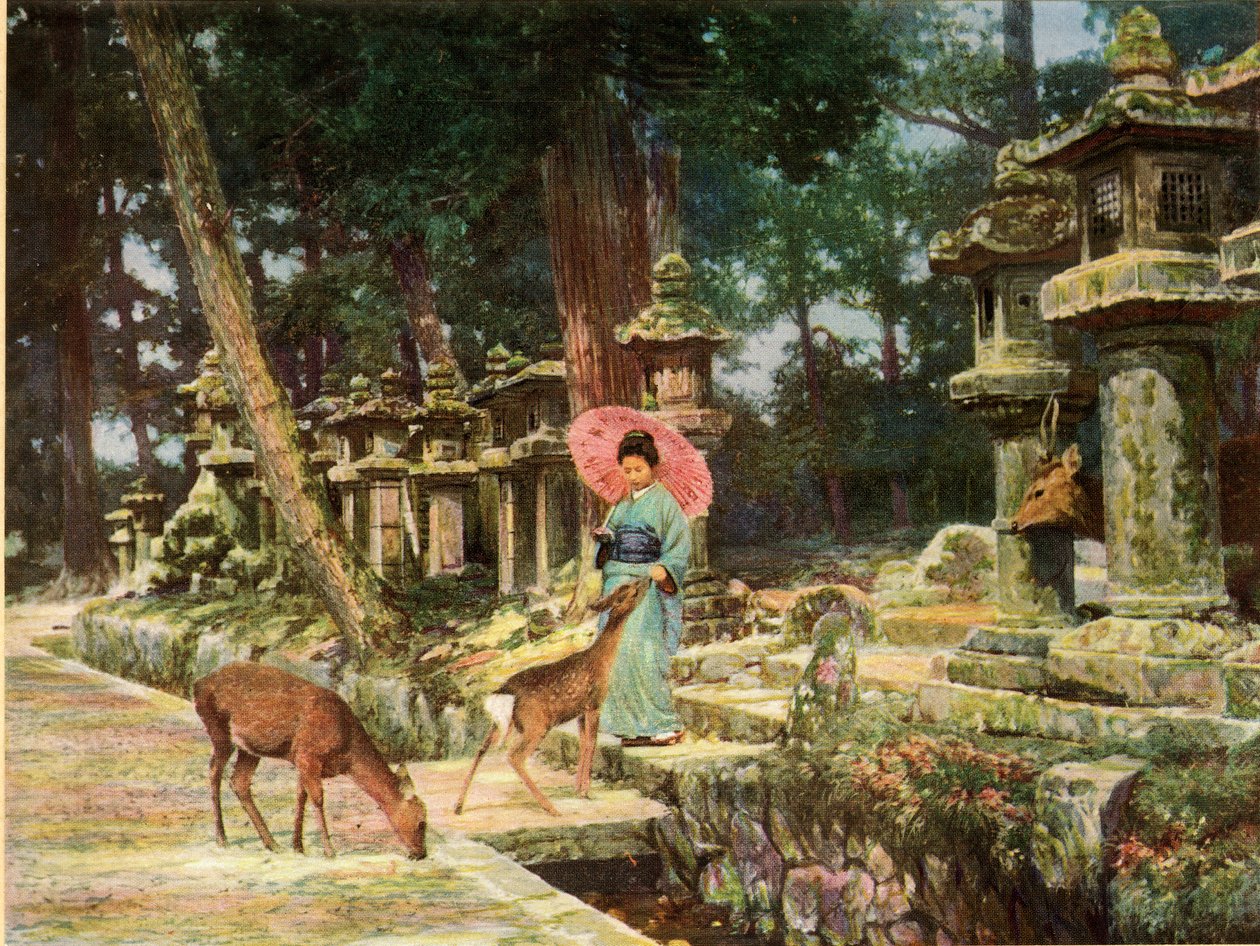 Nara, il cuore del vecchio Giappone, 1910 da Herbert Ponting
