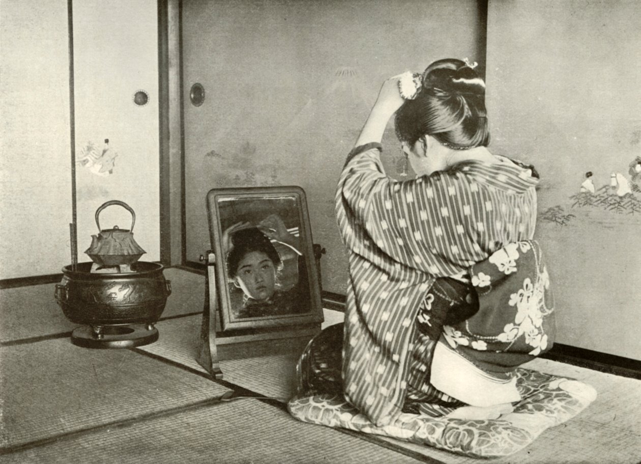 Prepararsi per la giornata, 1910 da Herbert Ponting