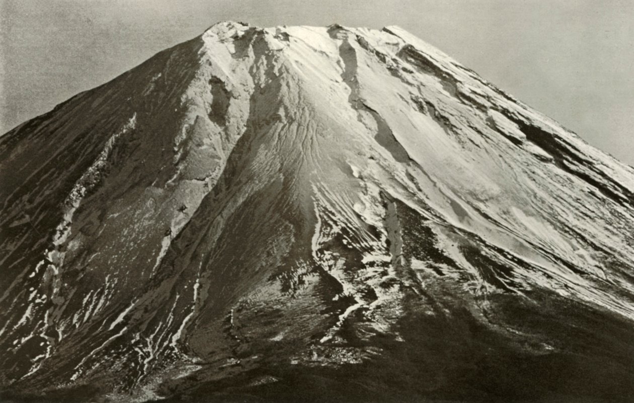 La cresta del Fuji da Herbert Ponting