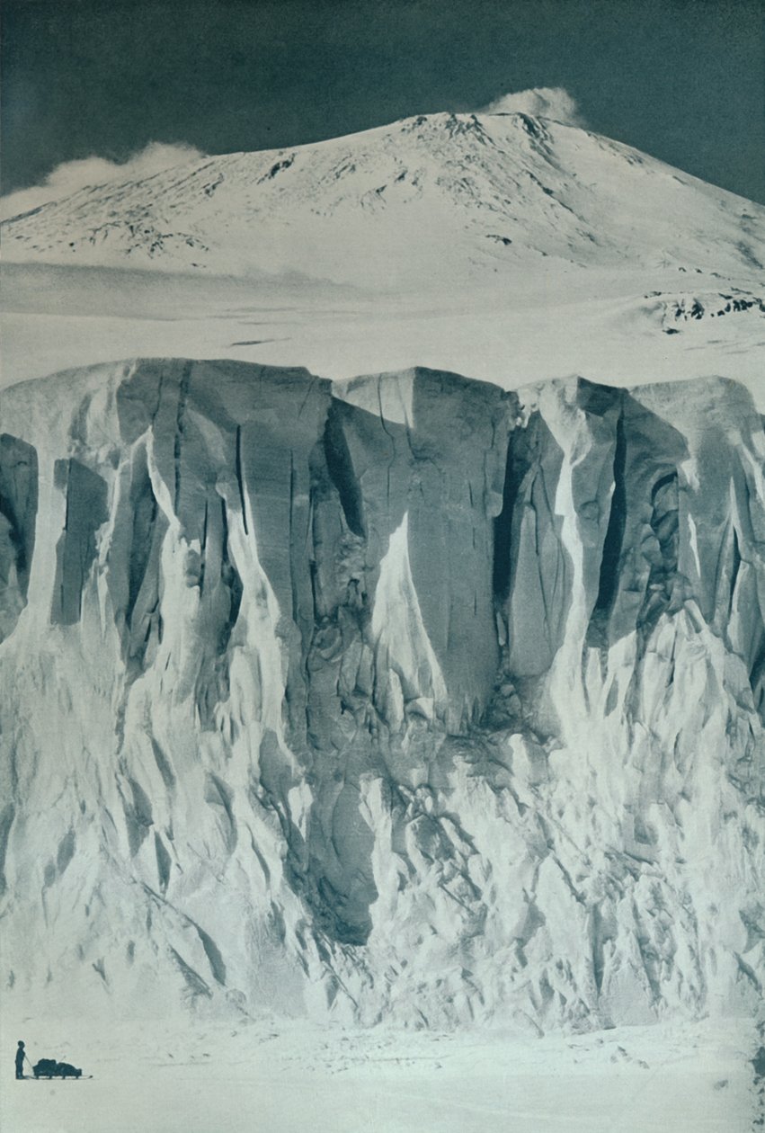 Le Mura del Monte Erebus, c. 1911 da Herbert Ponting