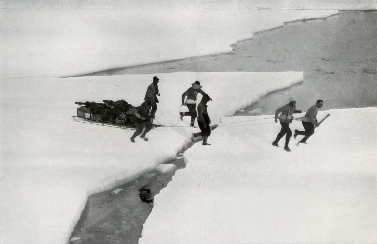 Il soccorso del gruppo occidentale da parte della Terra Nova, 18 febbraio 2012, 1913 da Herbert Ponting