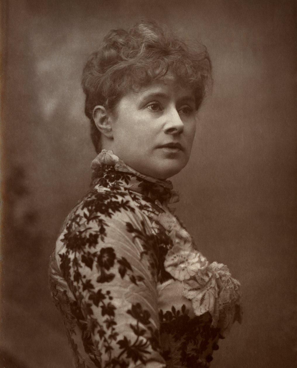 Alice Lingard, attrice e cantante britannica, 1884 da Herbert Rose Barraud
