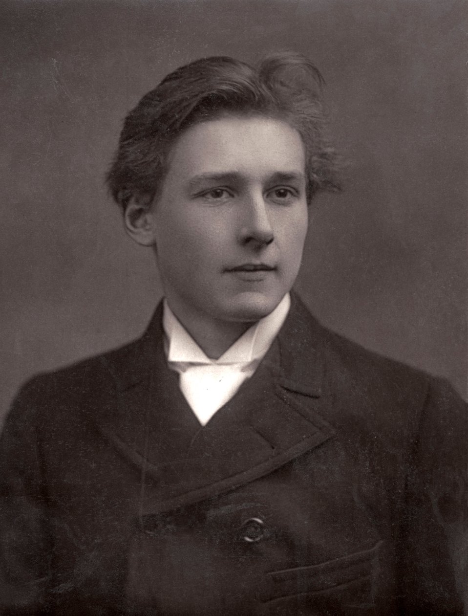 Edward Gordon Craig, 1890 circa (foto) da Herbert Rose Barraud