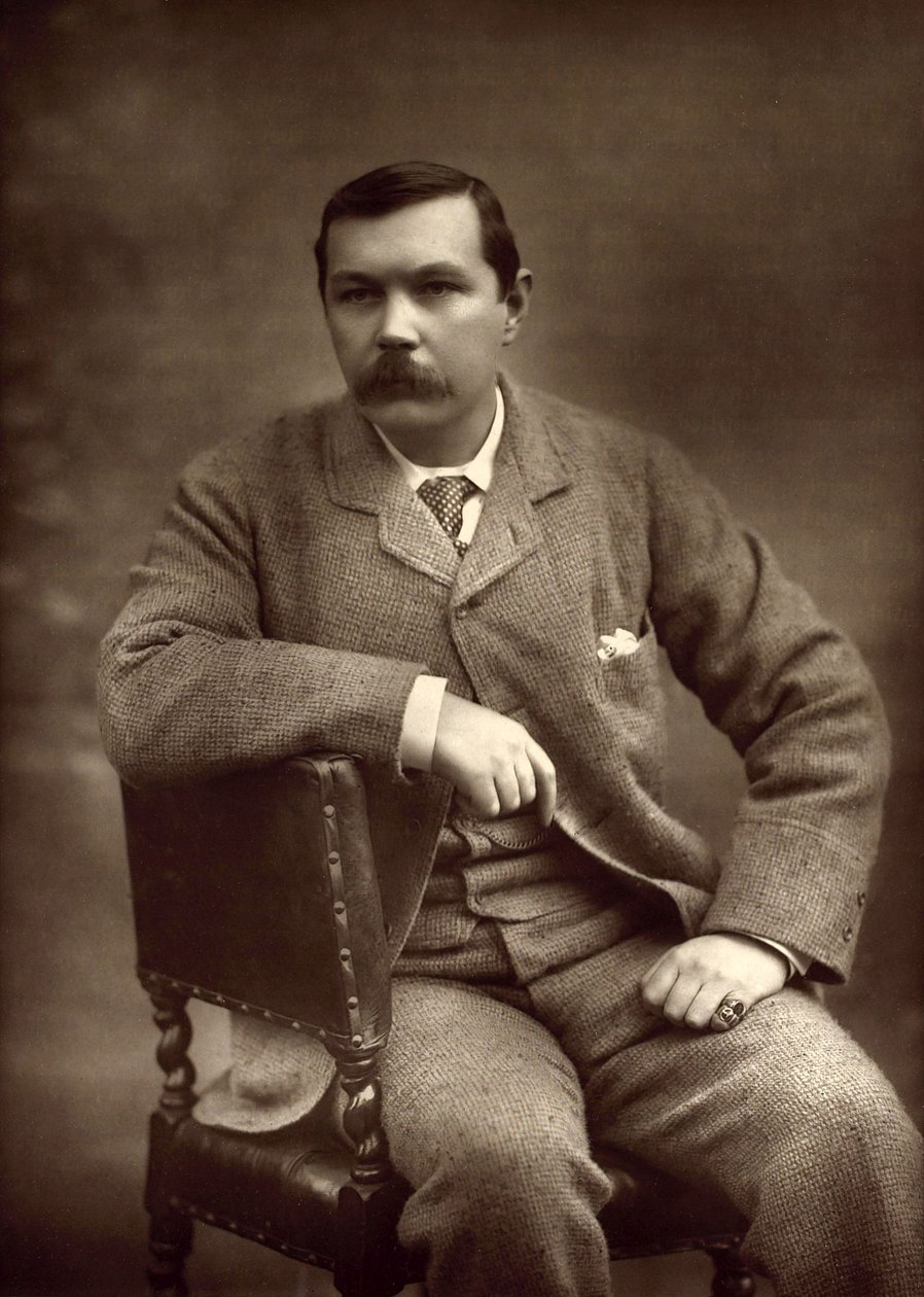 Ritratto di Sir Arthur Conan Doyle, 1893 da Herbert Rose Barraud