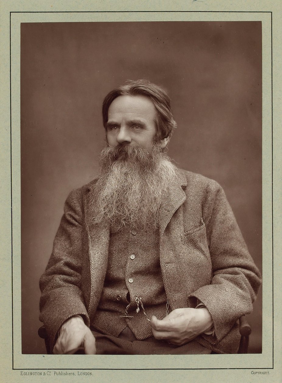 Ritratto del pittore William Holman Hunt da Herbert Rose Barraud