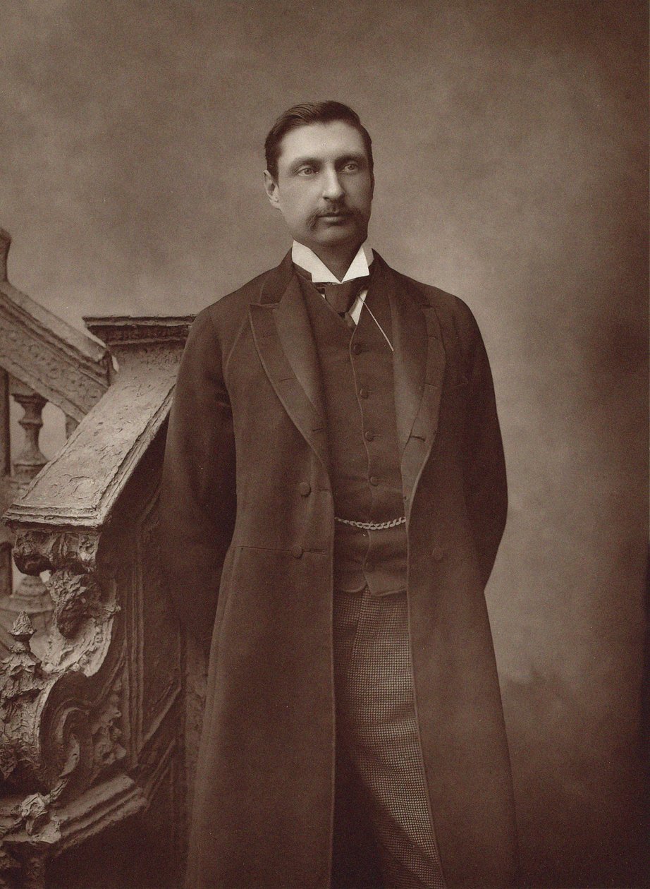 Ritratto dello scrittore Sir Henry Rider Haggard da Herbert Rose Barraud