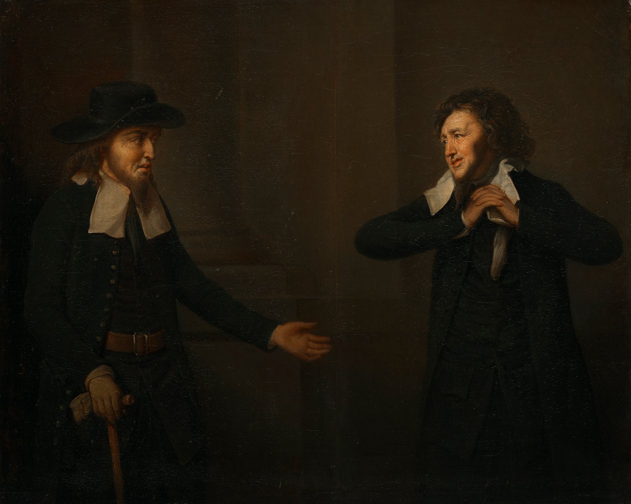 Shylock e Tubal da "Il mercante di Venezia" da Herbert Stoppelaer