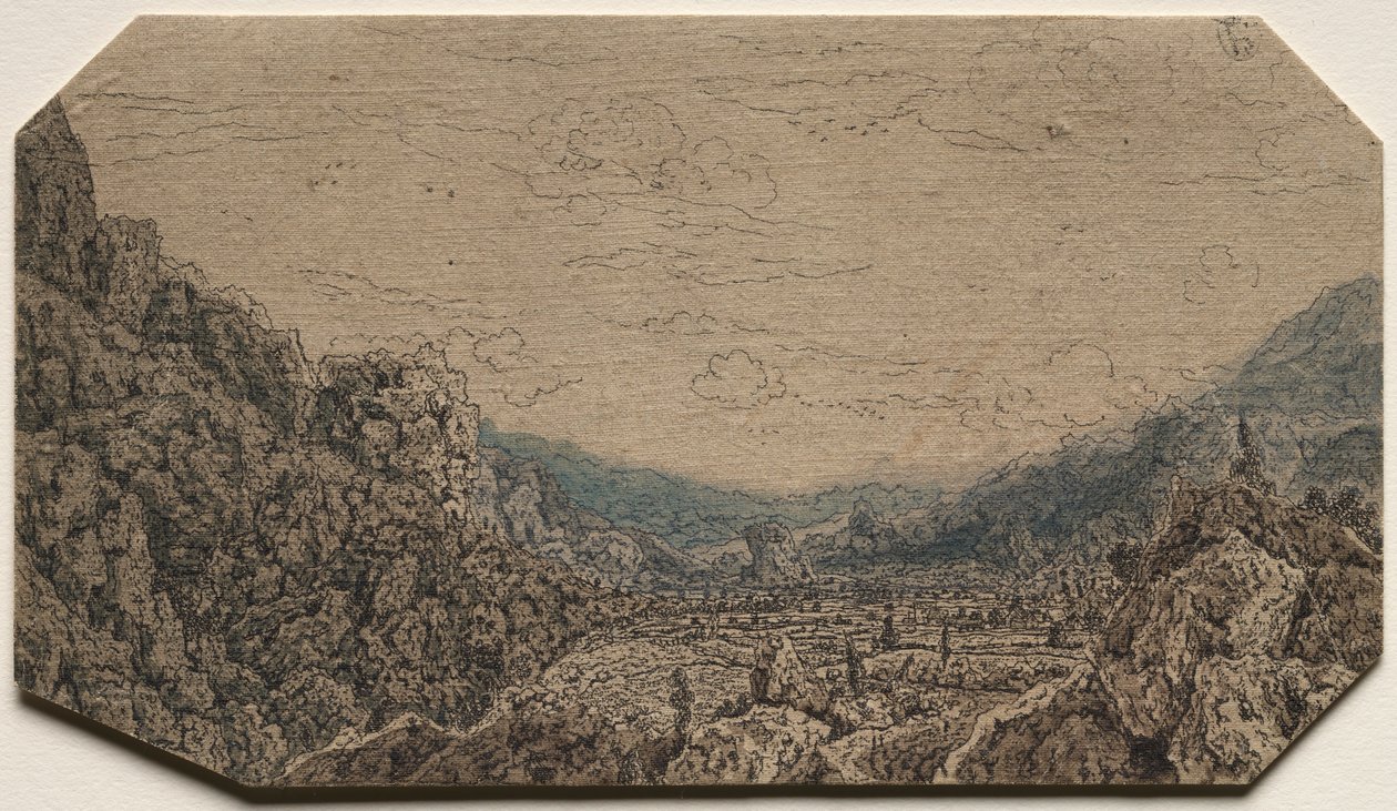 Valle chiusa, c. 1623-30 da Hercules Seghers