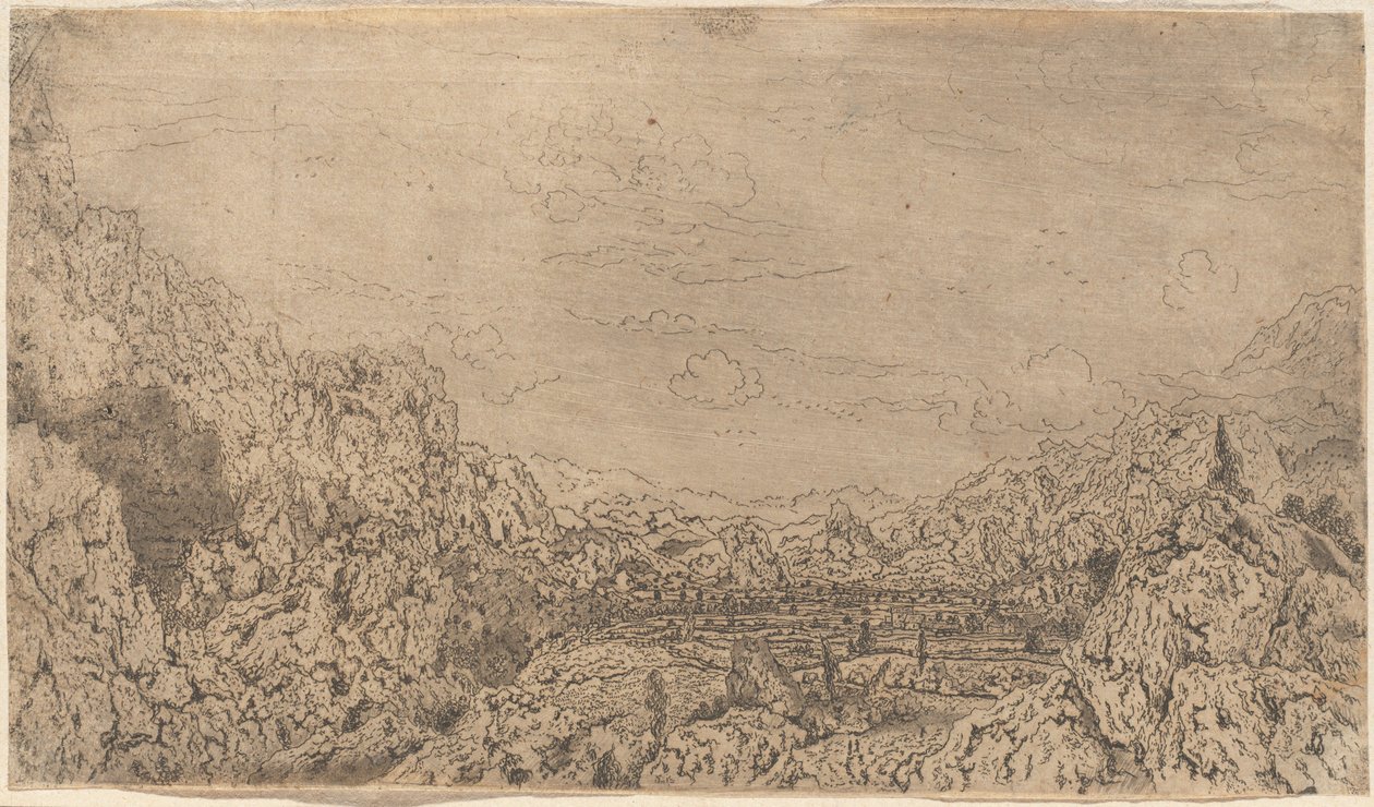 La Valle Recintata da Hercules Seghers