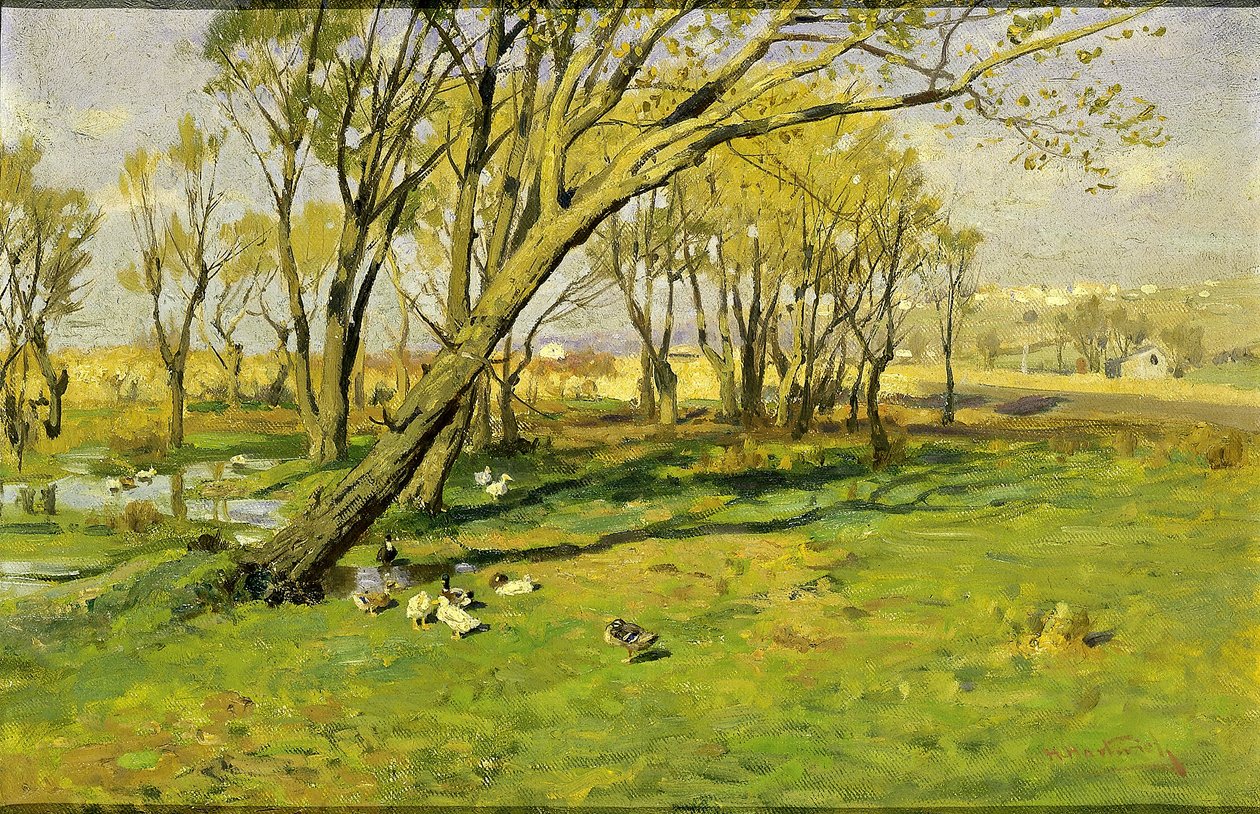 Hackensack, New Jersey, Stagno di Fisher da Herman Hartwich