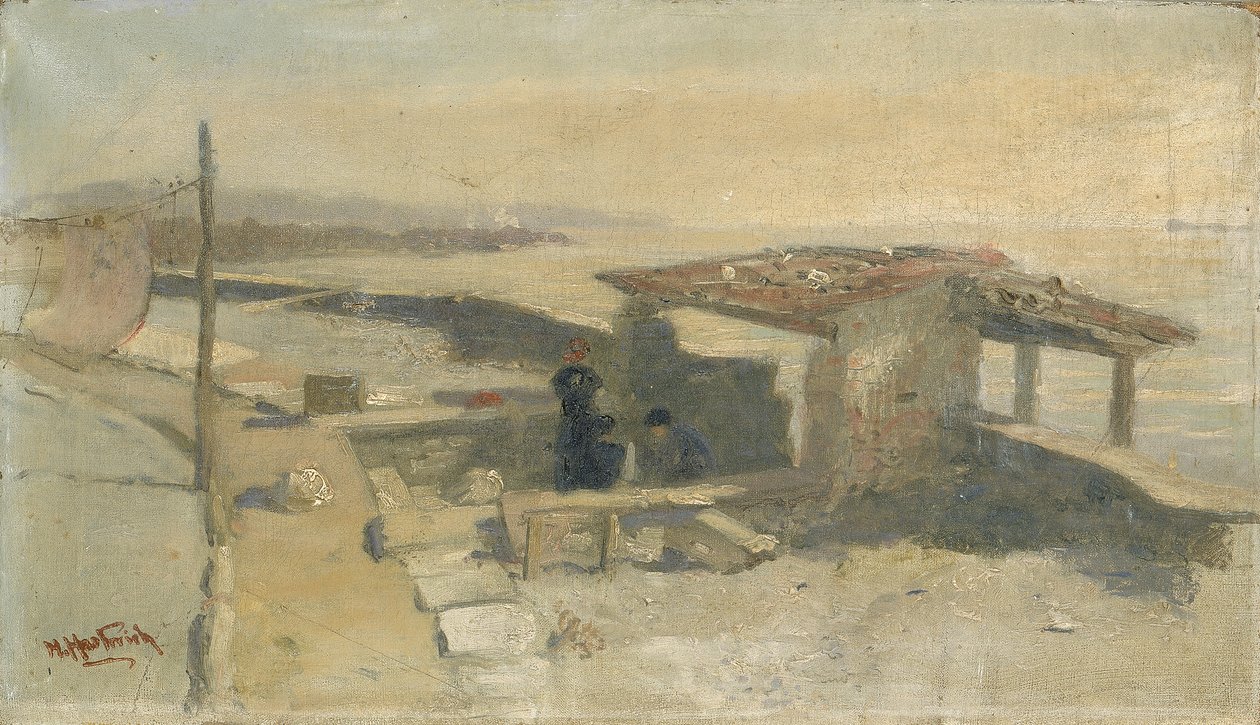 Schizzo per Lombardy Bleachery da Herman Hartwich