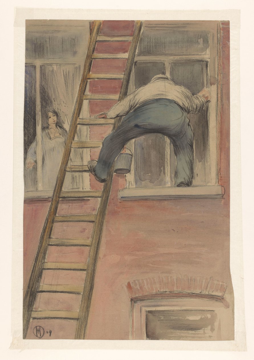 Lavavetri da Herman Heijenbrock (signed by artist)