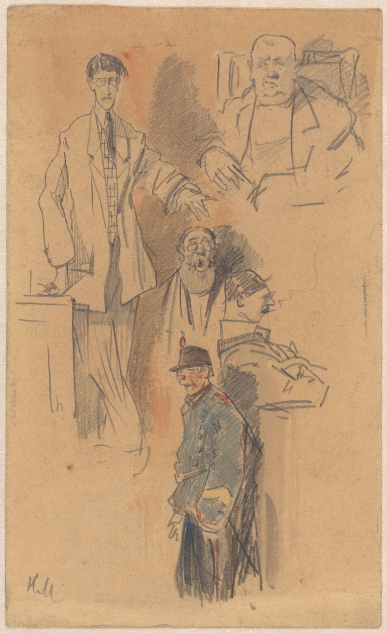 Ritratto di Jan Hamdorf e W. van der Pluym da Herman Moerkerk