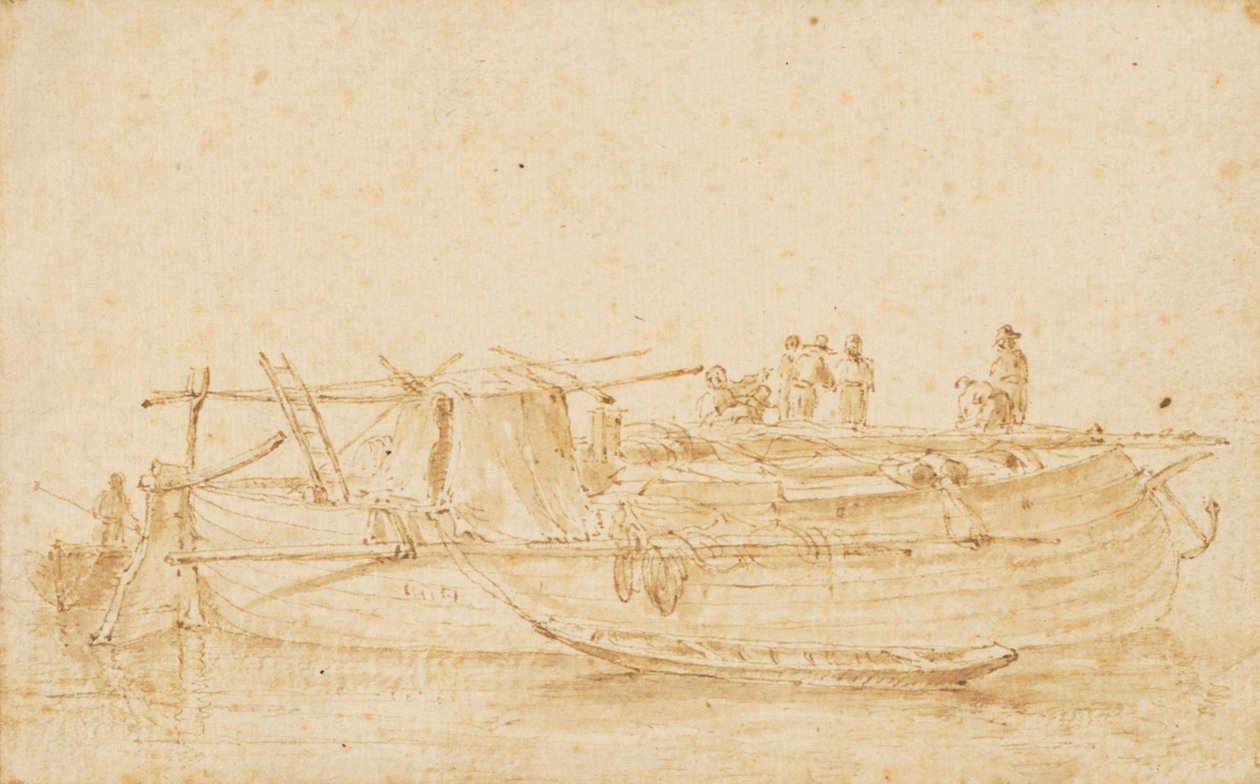 Una nave da carico da Herman Saftleven