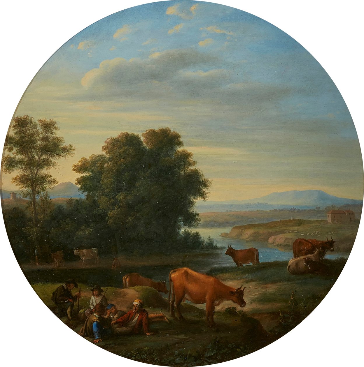 Paesaggio fluviale all